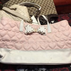 Loved Betsey Johnson purse with wallet